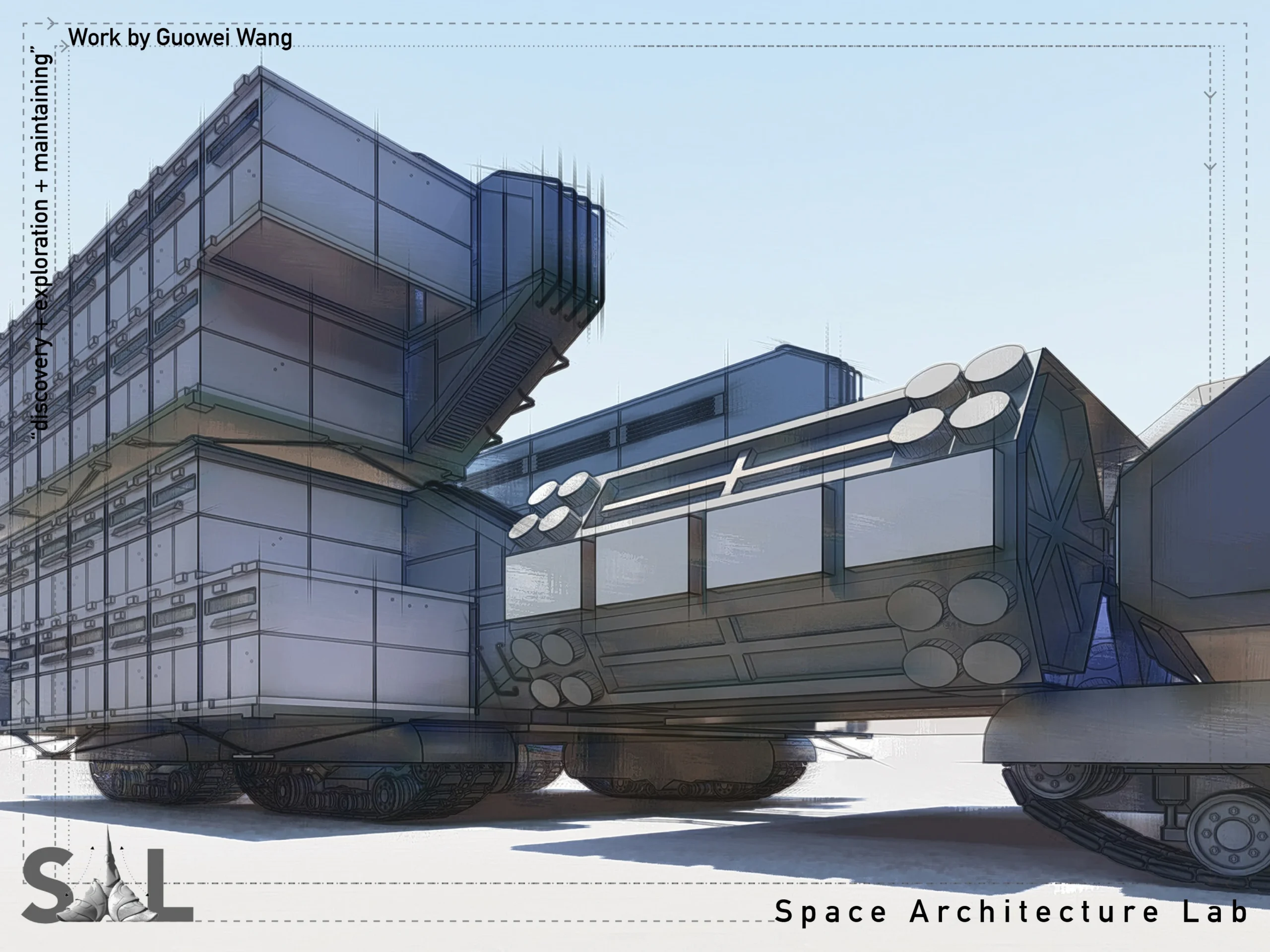 Discovery + Exploration + Maintaining-Moon Mining Colony